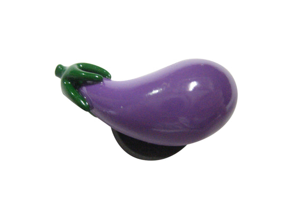 Purple Eggplant Aubergine Vegetable Emoji Magnet
