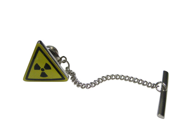 Radioactive Warning Sign Tie Tack