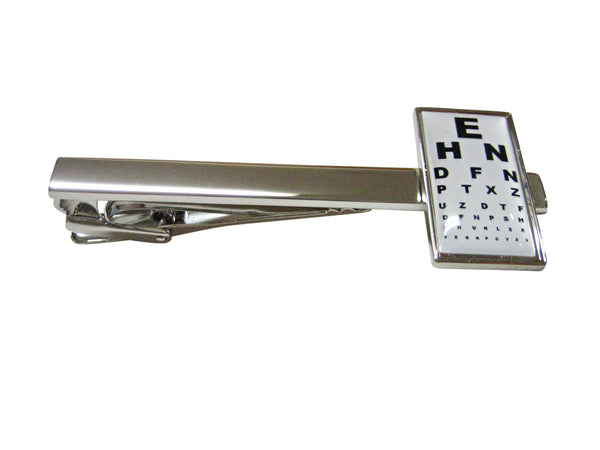 Rectangular Optometrist Square Tie Clip
