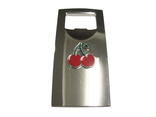 Red Cherry Fruit Bottle Opener