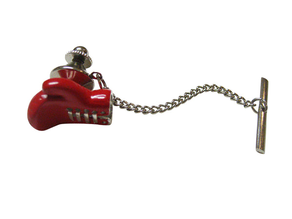 Red Boxing Glove Tie Tack