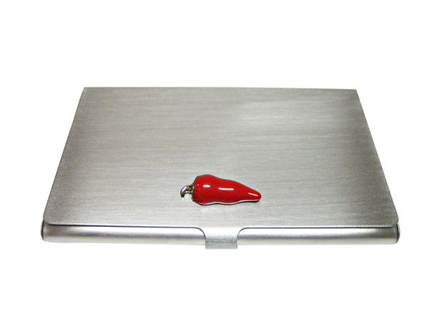Red Chili Pepper Business Card Holder