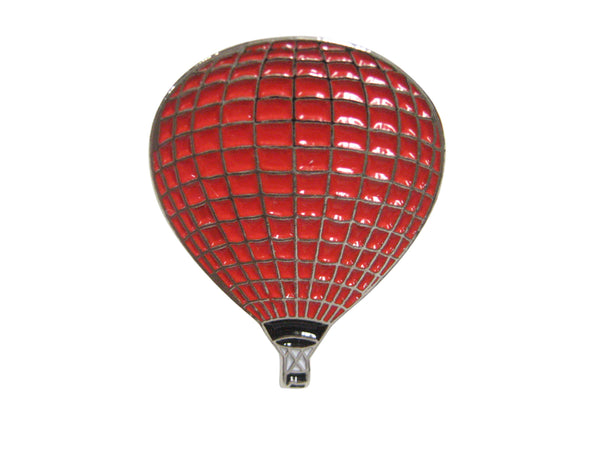 Red Colored Hot Air Balloon Adjustable Size Fashion Ring