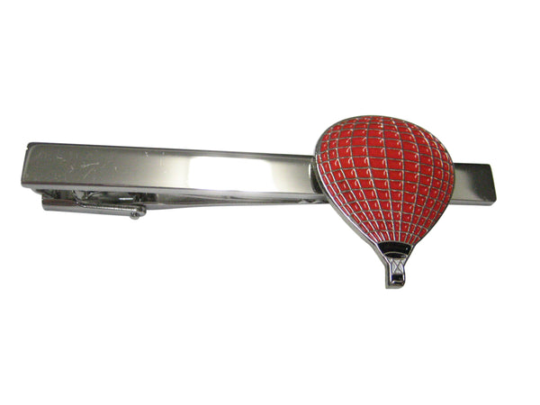 Red Colored Hot Air Balloon Tie Clip