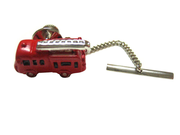 Red Fire Truck Engine Tie Tack