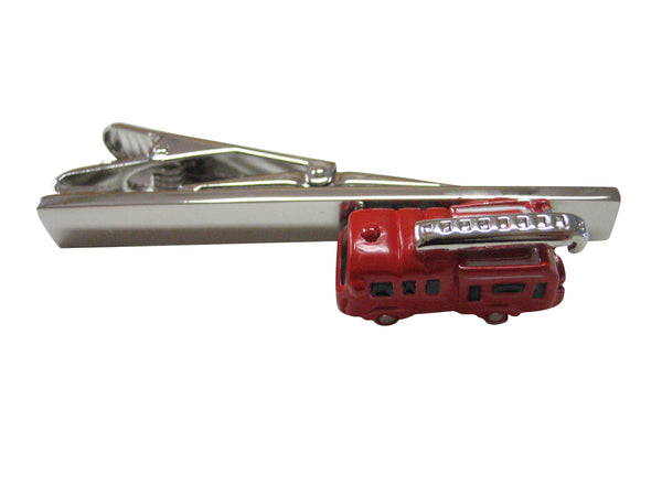 Red Fire Truck Tie Clips
