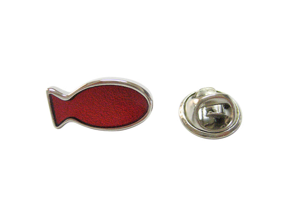 Red Fish Lapel Pin