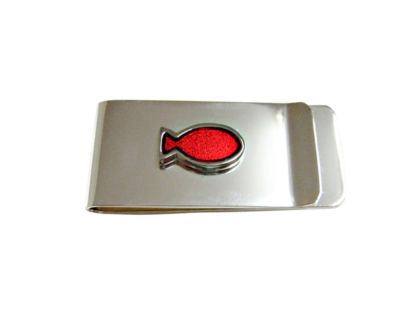 Red Fish Money Clip