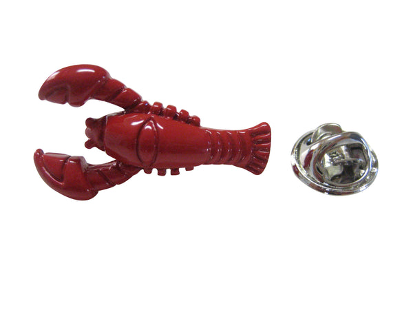 Red Lobster Lapel Pin and Tie Tack