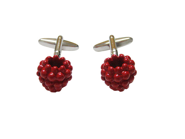 Red Raspberry Fruit Cufflinks
