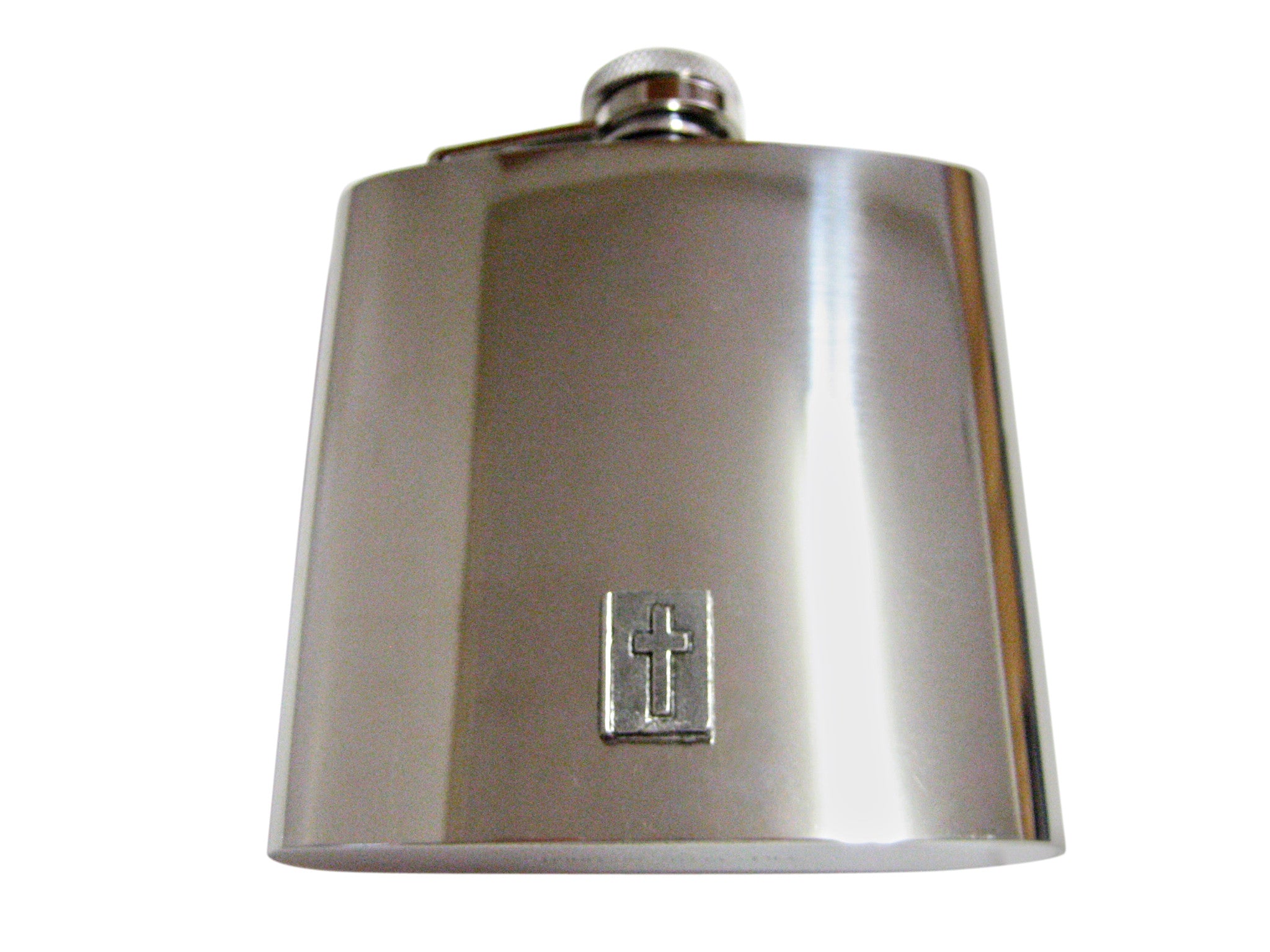 Religious Bible 6 Oz. Stainless Steel Flask