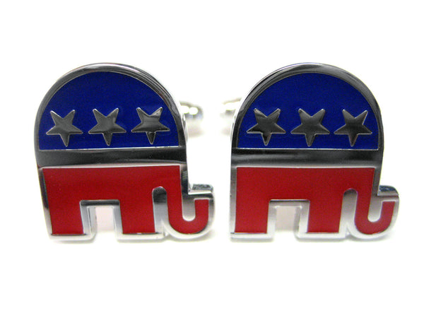 Republican Elephant Cufflinks