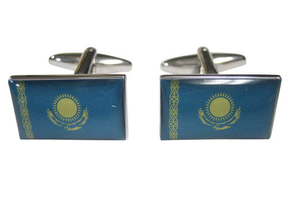 Republic of Kazakhstan Flag Cufflinks