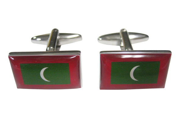 Republic of Maldives Flag Cufflinks