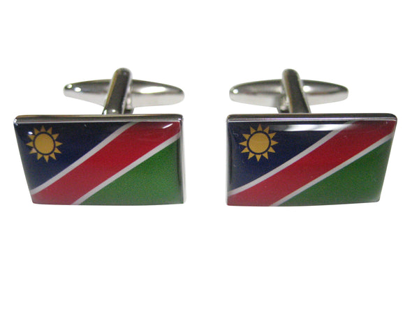 Republic of Namibia Flag Cufflinks