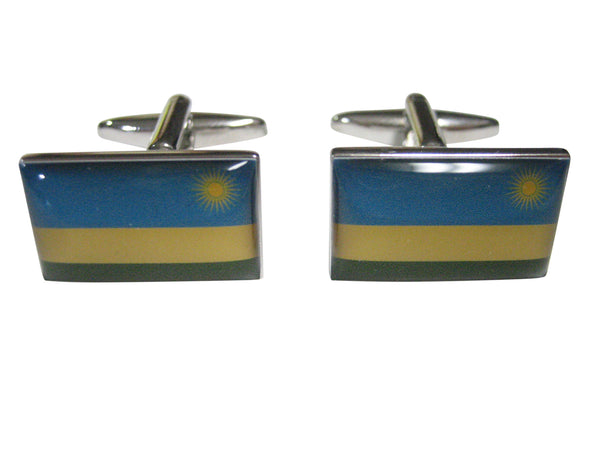 Republic of Rwanda Flag Cufflinks