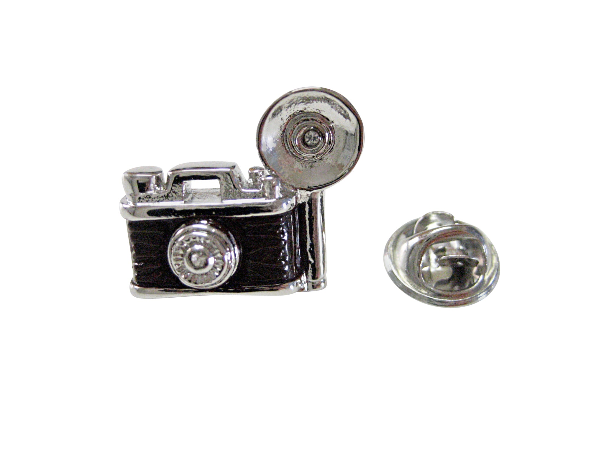Retro Flash Camera Lapel Pin