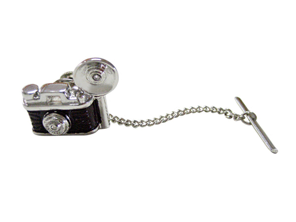 Retro Flash Camera Tie Tack