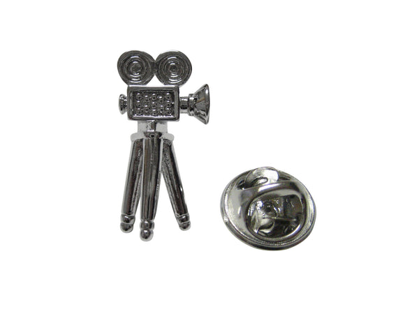 Retro Video Camera Film Lapel Pin