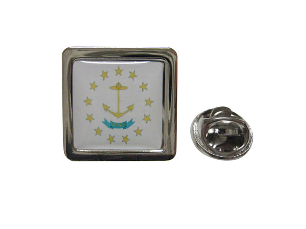 Rhode Island Flag Design Lapel Pin