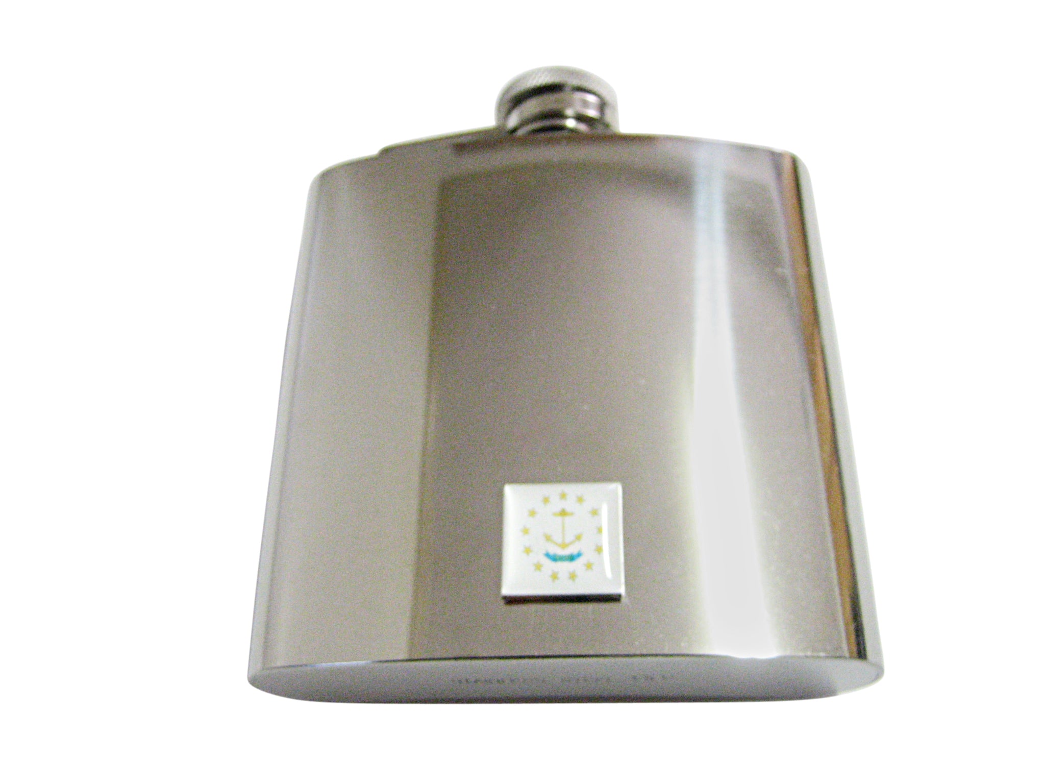 Rhode Island State Flag 6 oz Flask