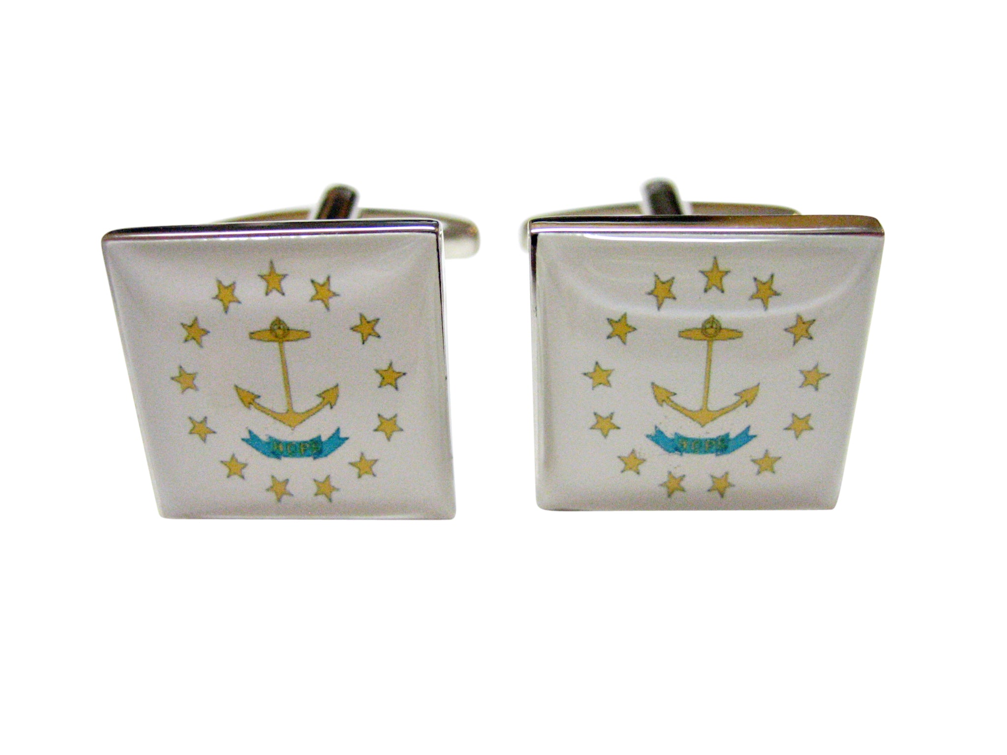 Rhode Island State Flag Cufflinks