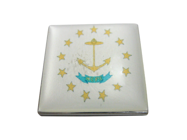 Rhode Island State Flag Pendant Magnet