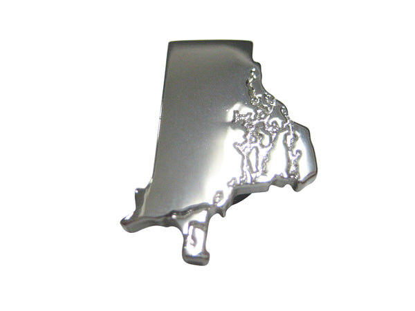 Rhode Island State Map Shape Magnet