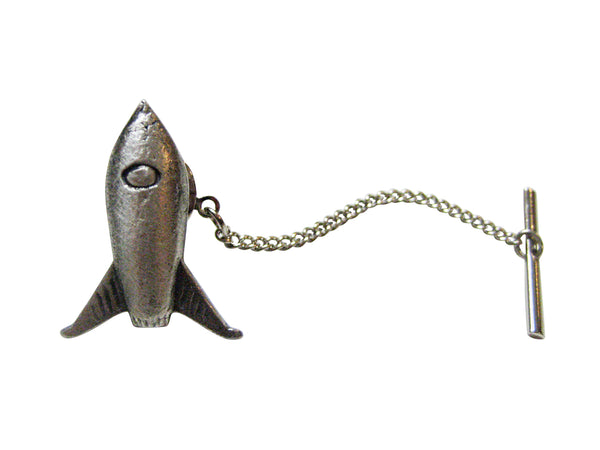 Rocket Space Ship Tie Tack
