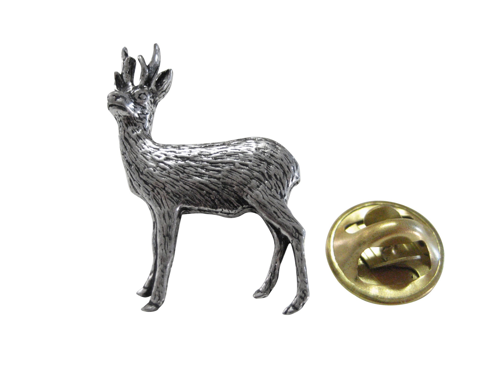 Roebuck Deer Lapel Pin