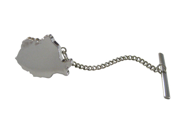 Romania Map Shape Tie Tack