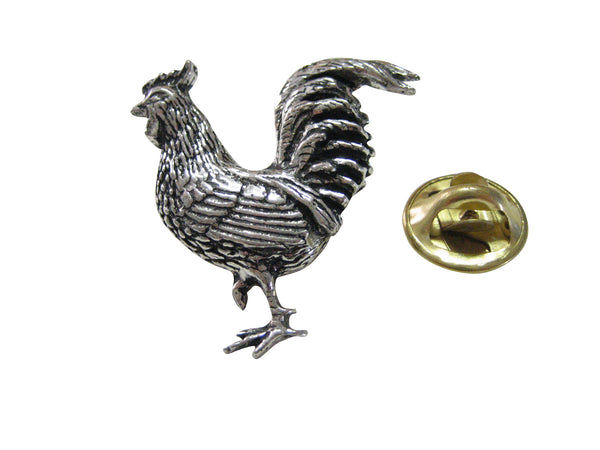 Rooster Chicken Lapel Pin