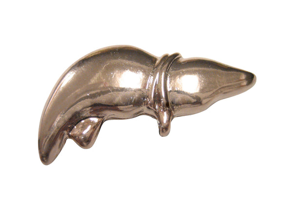 Rose Gold Toned Anatomical Medical Hepatologist Liver Magnet