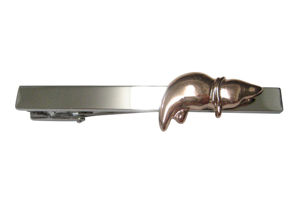 Rose Gold Toned Anatomical Medical Hepatologist Liver Tie Clip