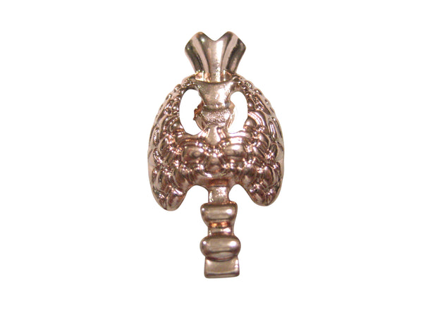 Rose Gold Toned Medical Endocrinology Symbol Magnet