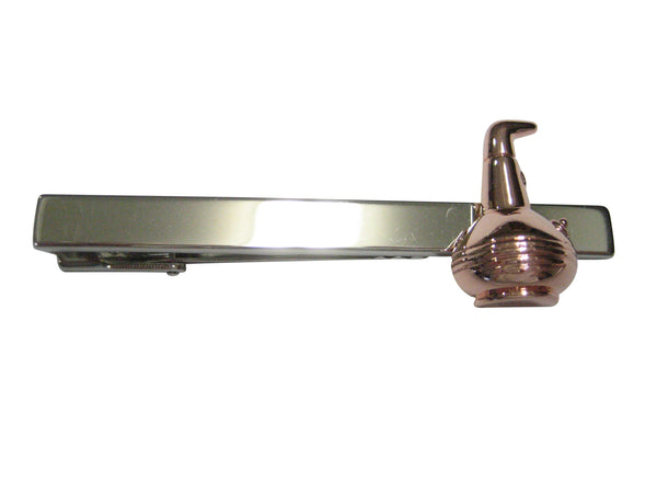 Rose Gold Toned Alcohol Distilling Still Tie Clip