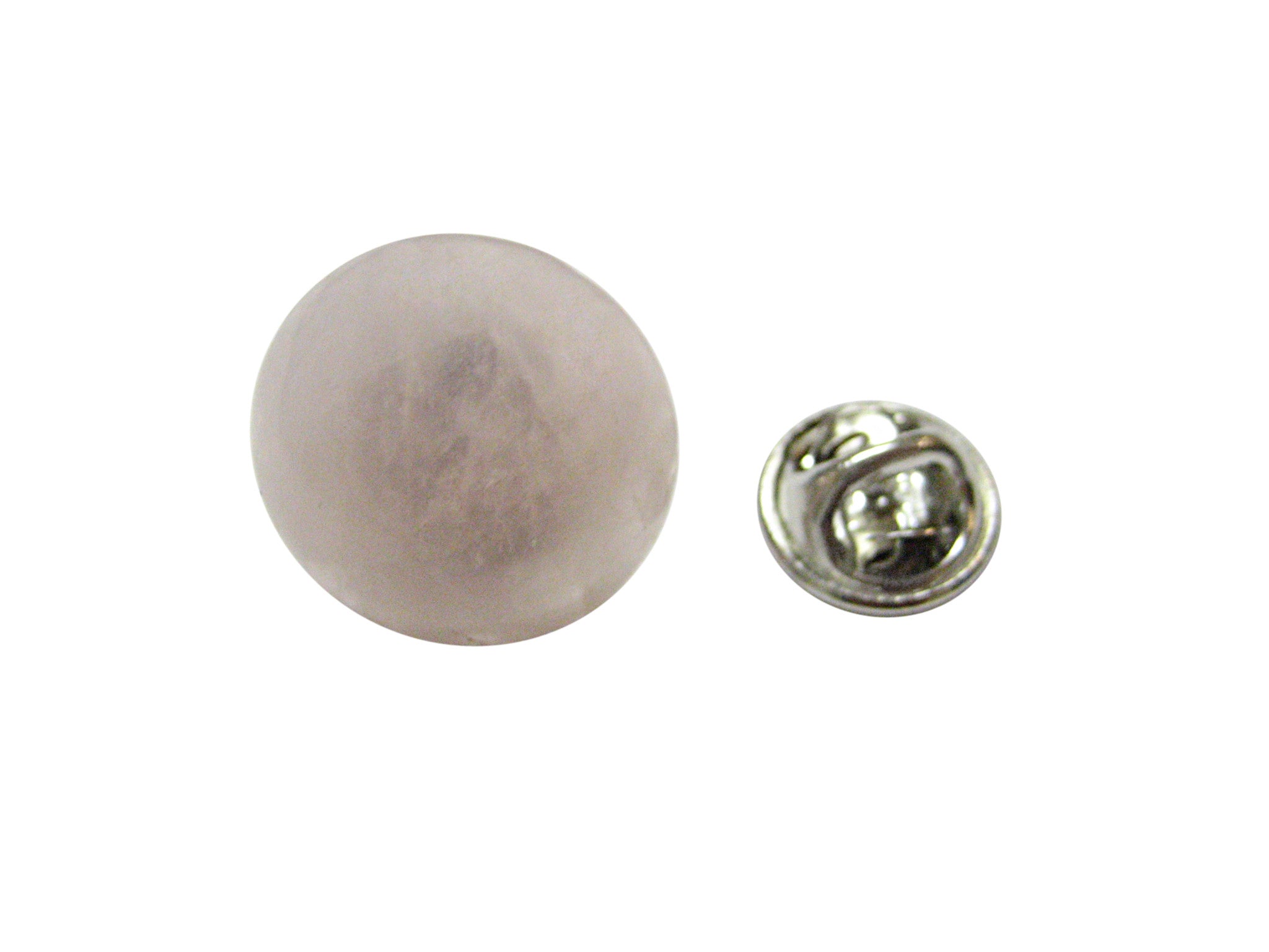 Rose Quartz Gemstone Lapel Pin