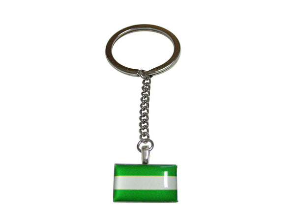 Rotterdam Flag Pendant Keychain