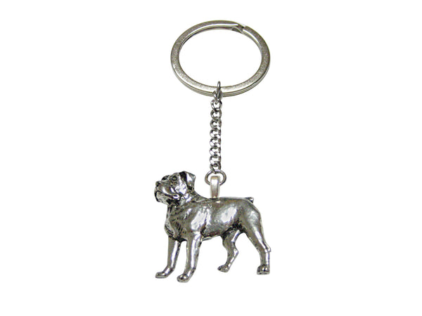 Rottweiler Dog Pendant Keychain