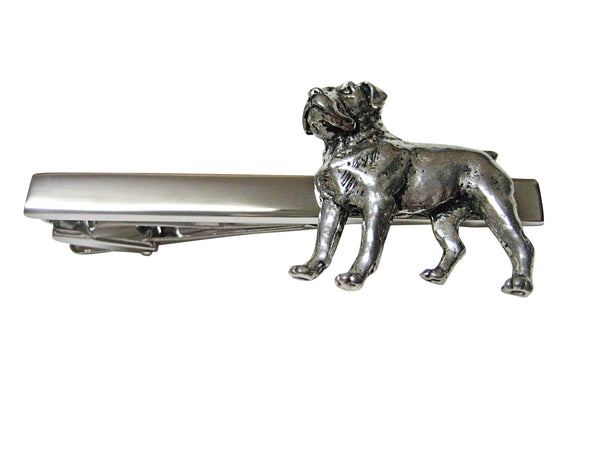 Rottweiler Dog Square Tie Clip