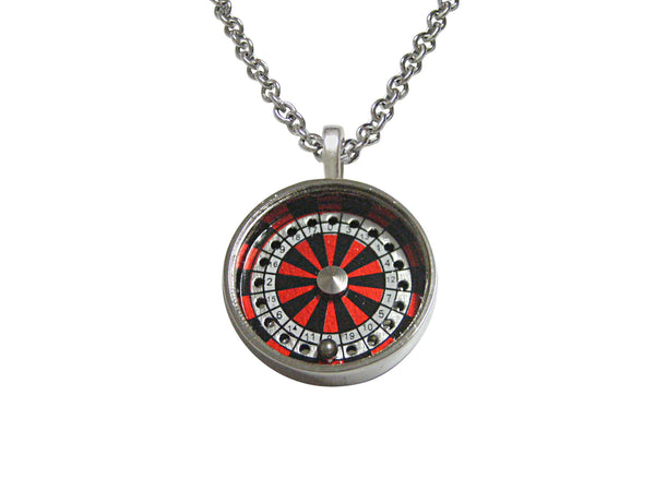 Roulette Pendant Necklace