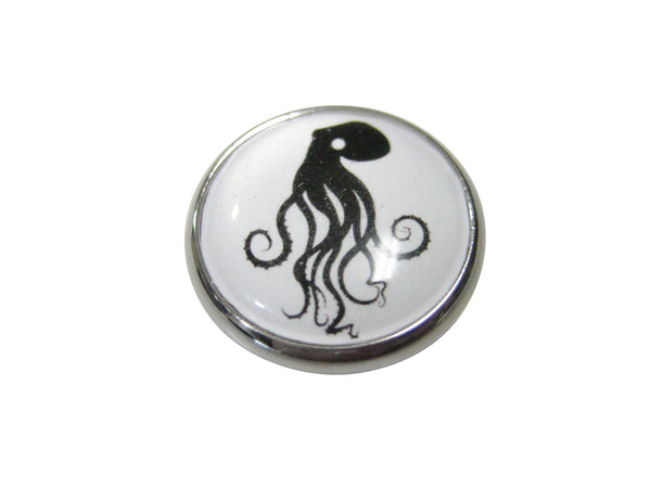 Round Wild Octopus Magnet