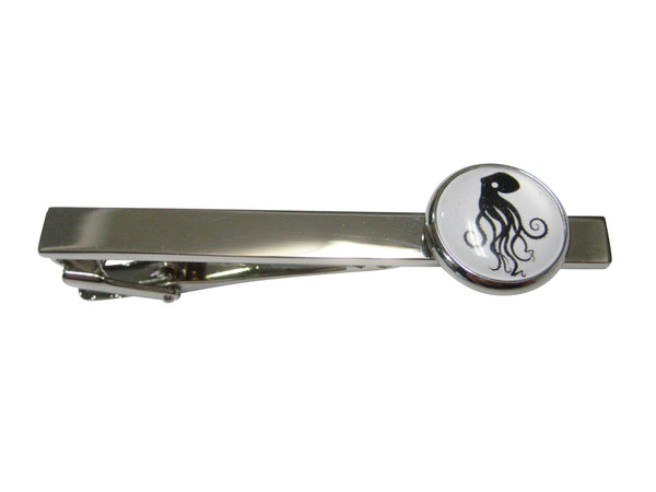Round Wild Octopus Tie Clip