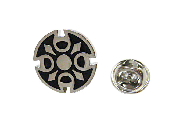 Round Celtic Design Lapel Pin