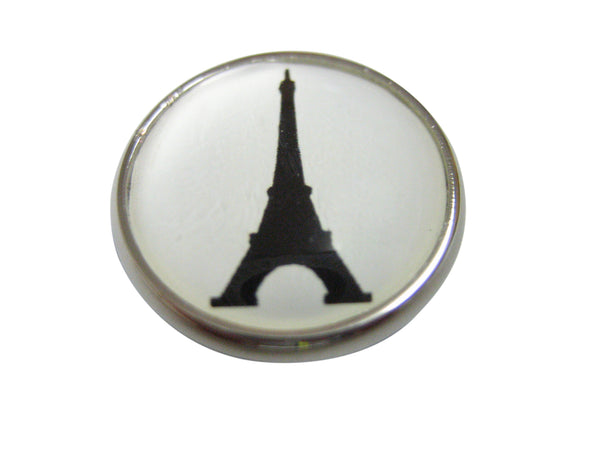 Round France Eiffel Tower Pendant Magnet