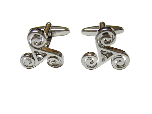 Rounded Celtic Design Cufflinks