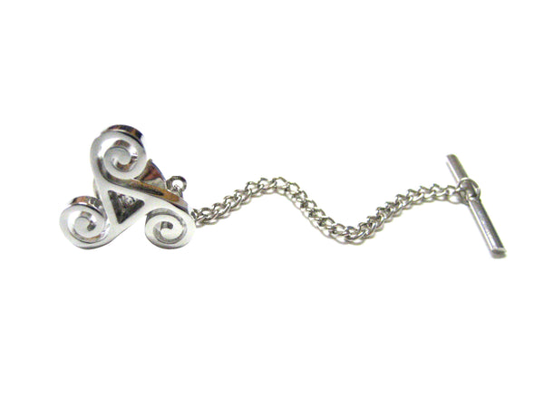 Rounded Celtic Design Tie Tack