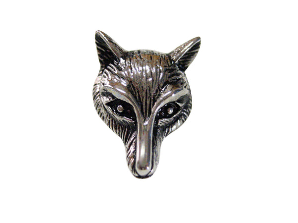 Rounded Fox Head Magnet