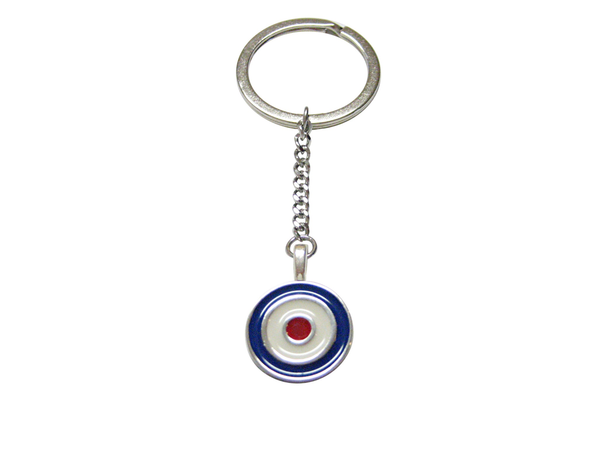 Roundel Design Pendant Keychain