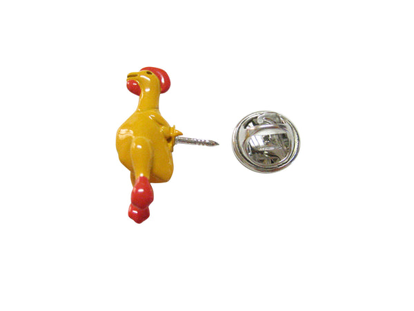 Rubber Chicken Design Lapel Pin